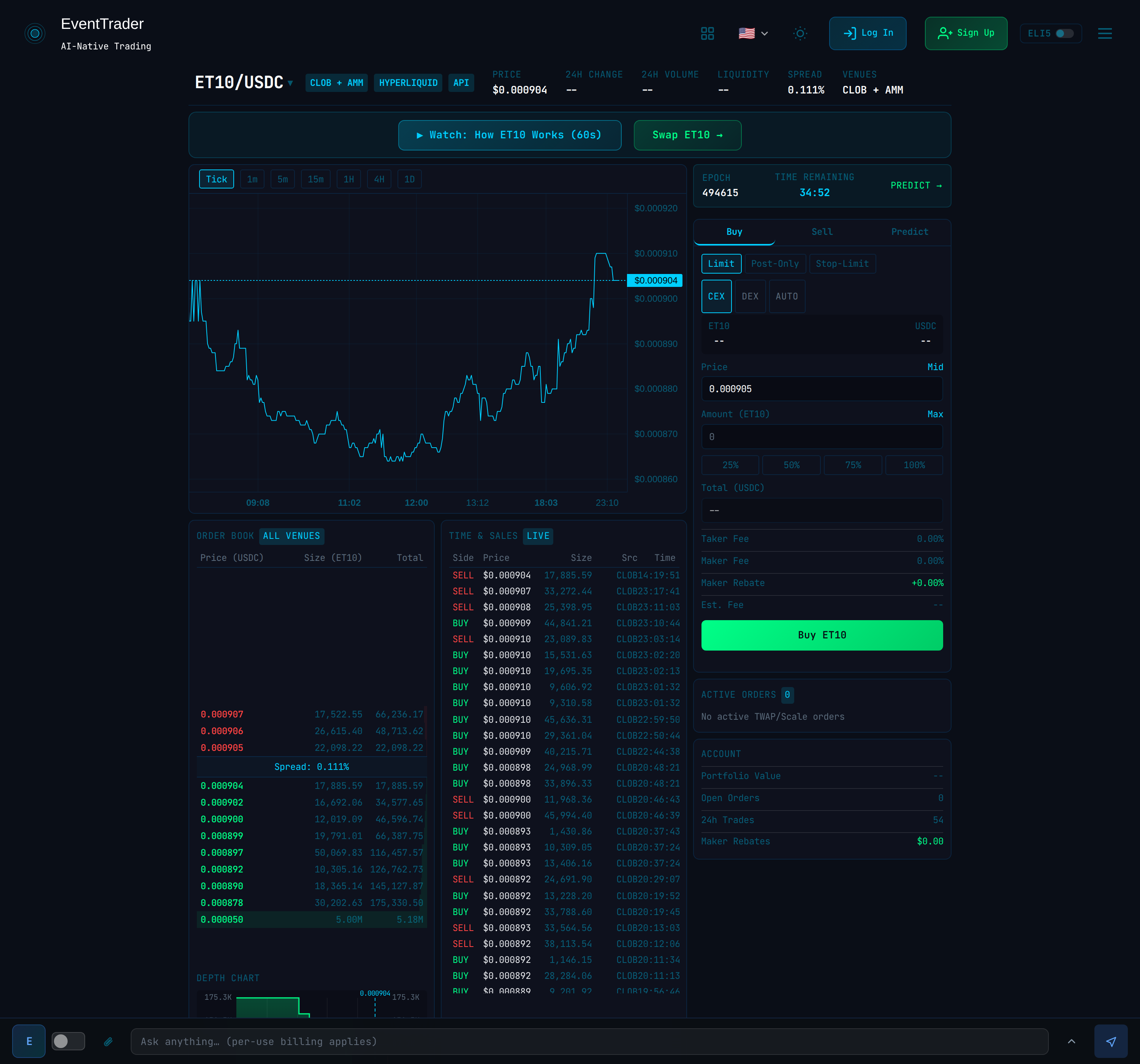 orderbook capture 10